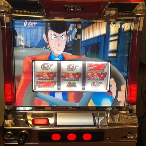 スロット実機 俺の名はルパン三世 5号機 不二子パネル パチスロ