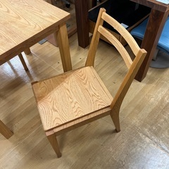 【リサイクル市場エコ伊川谷】ヤクモ家具 2Pダイニングセット 幅80奥行き80高さ71.5cm 【取りに来られる方限定】の画像