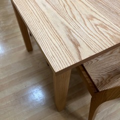 【リサイクル市場エコ伊川谷】ヤクモ家具 2Pダイニングセット 幅80奥行き80高さ71.5cm 【取りに来られる方限定】の画像