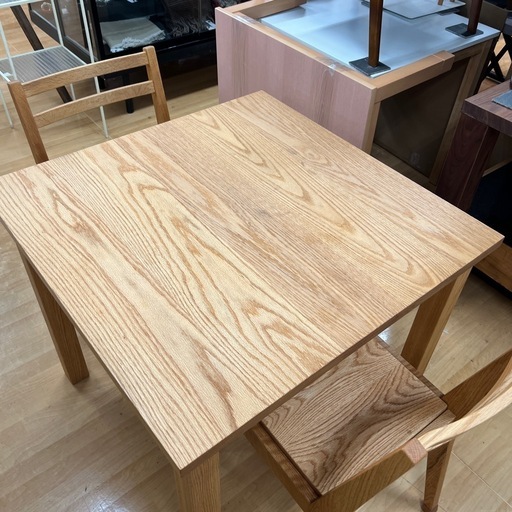 【リサイクル市場エコ伊川谷】ヤクモ家具 2Pダイニングセット 幅80奥行き80高さ71.5cm 【取りに来られる方限定】