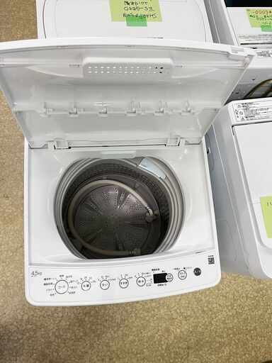 ハイアール 全自動電気洗濯機 BW-45A 4.5Kg 2022年 (新潟買取