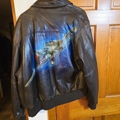 フライトジャケット　レザージャケット　革ジャン　Lフライングタイガー　A-2の画像