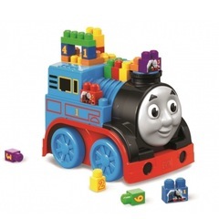 【ブロックたっぷり】トーマス　メガブロック＋ハロルドブロック＋10までつなげて3点セットの画像