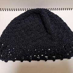 サマーニット帽 ハンドメイドの画像