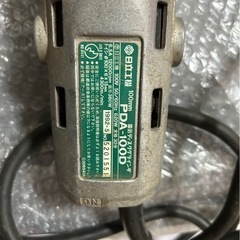 ヒタチ　日立　グラインダ　PDA-100D 100Vの画像