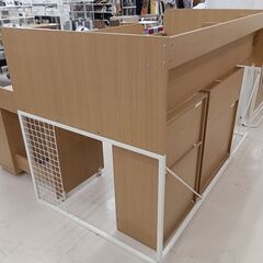 リユースのサカイ栃木店★ジモティ割あり★ NITORI システムベッド ベージュ W201×D112×H130.5 クリーニング済み TC10123の画像