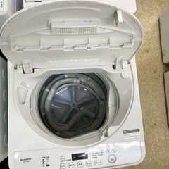 シャープ 全自動電気洗濯機 ES-GE 5.5Kg 2019年の画像