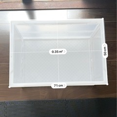 ［今週処分］折りたたみコンテナの画像