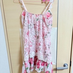 rolian mille 花柄スリップドレス　M sizeの画像