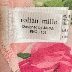 rolian mille 花柄スリップドレス　M sizeの画像