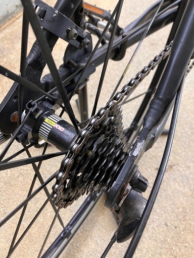クロスバイク 700c ロードバイク部品流用 3×7速