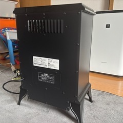‼️季節先取り‼️格安掲載‼️山善・薪ストーブ風電気ヒーター‼️の画像