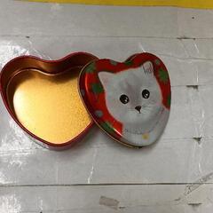 0806-251 【無料】 小物入れ　缶　猫の画像