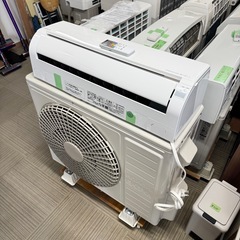 【超美品‼️】日立 2023年製 18畳用エアコン(ステンレスクリーン白くまくん) 凍結洗浄 ecoこれっきり運転 200V/5.6kwの画像