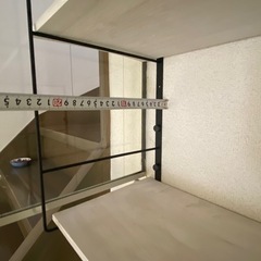 ダイソー　ウォールシェルフ　棚受け&棚板セットでの画像