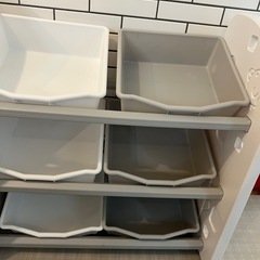 子供　おもちゃ収納　本棚　２個セットの画像