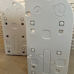 子供　おもちゃ収納　本棚　２個セットの画像