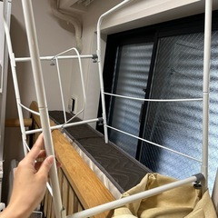 布団収納ラック　仕切りの画像