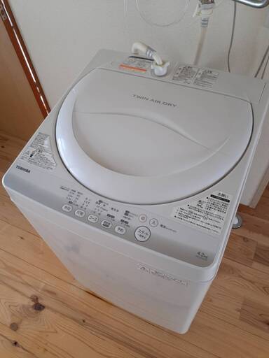 TOSHIBA 4.2kg 全自動洗濯機 AW-42SM 2014年製 中古リサイクル
