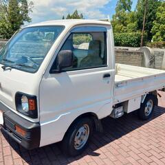 旧車のミニキャブトラック　軽トラ　クーラー付き！　低走行！　オートマ！の画像