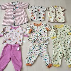 ベビー服 80サイズ 58点セット 女の子 Mont-bellミトン ナイロンジャケット セットアップ パジャマ ジャージ 枕 ヘッドガードクッション(ベビーリュック) スリーパー ロンパース タンクトップ ロンT スウェット モンベル フルーツオブザルーム アーノルドパーマー 天使 ディズニー ミッキー ミニー プーさん おさるのジョージ ベアー ミッフィー EAST BOY SLAP SLAP パンツの画像
