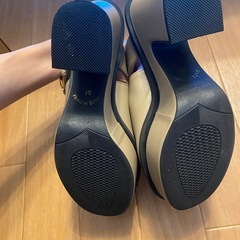 ヒール　サンダル　24cm
の画像