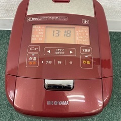 【ご来店限定】＊  アイリスオーヤマ　IHジャー炊飯器 3.5合炊き2020年製＊0806-5
の画像