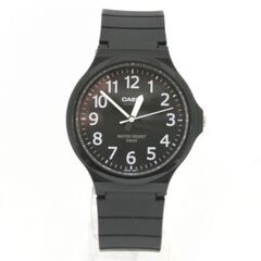 動作品 CASIO Collection STANDARD クオーツ式腕時計 MW-240-1BJH 3針 チープカシオ チプカシ 25年8月電池交換 札幌市 清田区 平岡の画像