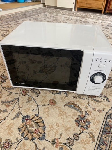 ベン 大阪市引き取り歓迎 極美品 SHARP シャープ 単機能電子レンジ SHARP シャープ RE-WF235-B(ブラック) オーブンレンジ 23L（1段