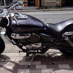 ホンダ マグナ250 スラッシュカットマフラーの画像