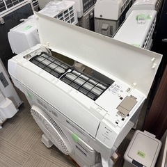 【超美品‼️】定価16万♪ パナソニック 2020年製 10畳用エアコン エオリア フィルター自動お掃除 ナノイーX AIモード スマホ遠隔操作 100V/2.8kwの画像