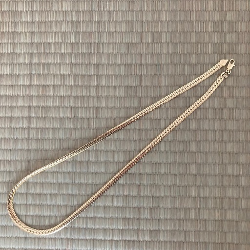 遺品整理品ゴールドネックレス60cm 38gITALY 750 刻印 (ジョセフ