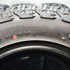 【新品】2025年製 YOKOHAMA GEOLANDAR X-AT LT235/70R16 104/101Q 6PR 16インチ 夏タイヤ 4本 ホワイトレター デリカD:5等　(MTP544)クレジットカード QRコード決済可能の画像