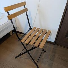 IKEA　テーブル＆チェア2脚の画像