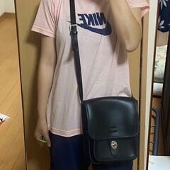 【300円】ショルダーバッグ　黒の画像