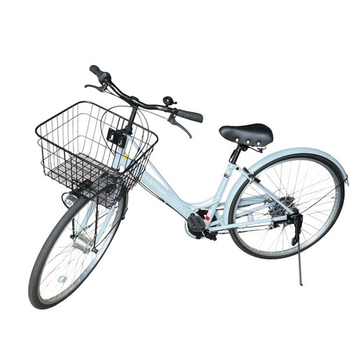 SHIMANO ウエルビーサイクル 自転車 26 グレー AQUA RETRO SHIMANO ウエルビーサイクル 自転車 26 グレー AQUA RETRO