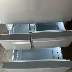 TOSHIBA 冷凍冷蔵庫 VEGETA 427L 5ドア ブライトシルバー GR-E43G(NU)　東芝（12）の画像