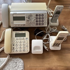 電話機、FAX ジャンク品、通話可能❗️の画像