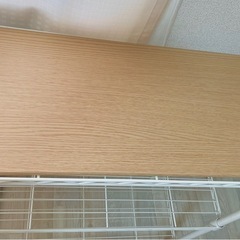  棚 スチールラック 白 幅64cm 奥行 30cm 高さ 80cmの画像