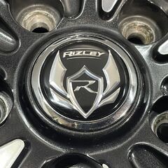 Weds RiZLEY ウェッズ ライツレー 15インチ 4本 6J5HPCD114.3+53 ブラポリ ヴォクシー ノア エスクァイア ステップワゴン等　(MHA596MY)クレジットカード QRコード決済可能の画像