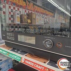 ✨東芝　中古　ER-WD3000(W)　電子レンジ　2021年製　白黒　３ヶ月保証✨うるま市田場✨の画像