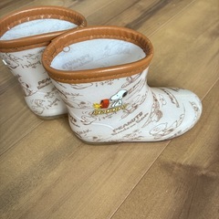 スヌーピー　長靴　16センチの画像