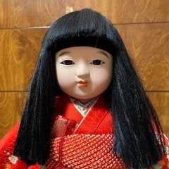 昭和の市松人形の画像