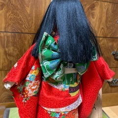 昭和の市松人形の画像