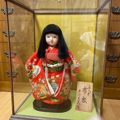 昭和の市松人形の画像