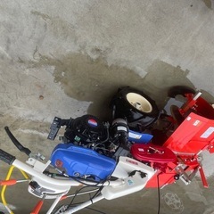 イセキ管理機kk85 畝立ての画像