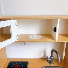 IKEA イケア　おままごとキッチン　木製　子供用の画像