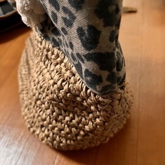 ヒョウカゴバッグの画像