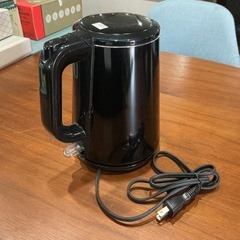目玉商品👀✨　 ニトリ HBK068BK 黒 Wウォールステレンス電気ケトルの画像