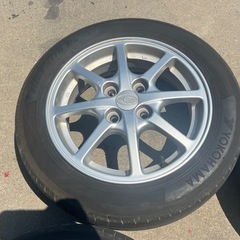 14インチ 155/65R14 4本 4.5J＋45 タイヤアルミホイール ヨコハマ YOKOHAMA 23年製 ワゴンR タント アルト フレア モコ ムーブ エッセ 等の画像